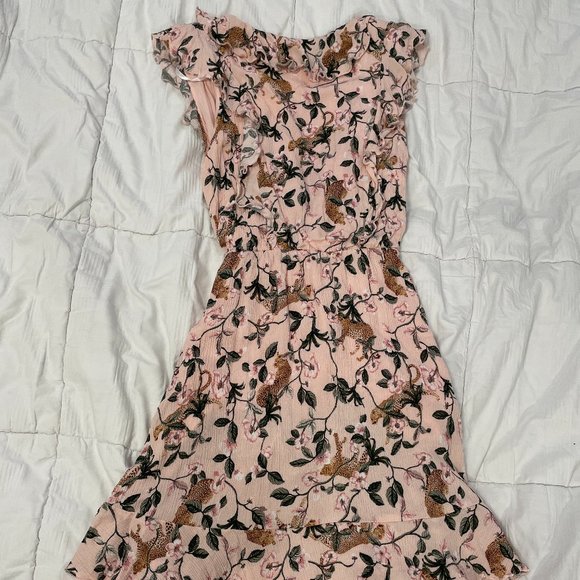 MINKPINK mini floral sleeveless dress, size S - Picture 2 of 4